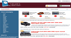 Desktop Screenshot of 1000repairmanuals.com